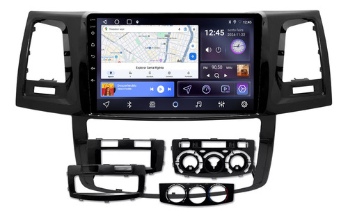 Multimidia Hilux Sw4 06/16 9p Android 14 Auto Carplay 4/64gb