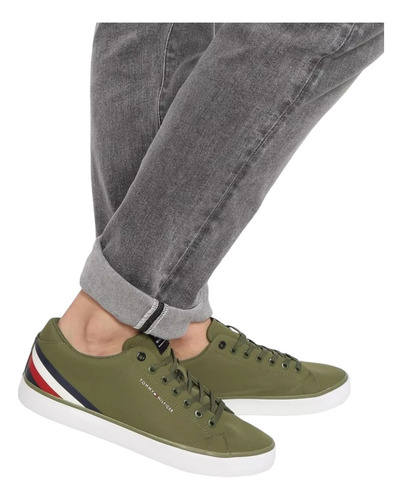 Tenis Tommy Hilfiger Harlem Core Mentor Green Original
