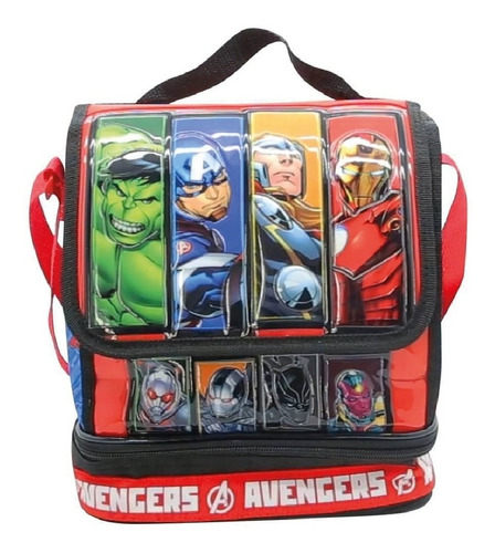 Lunchera Termica Avengers 25cm Vianda Original Cresko C