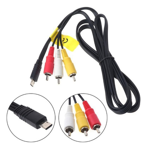 R* Cabo Audio Video Sony Vmc-15mr2 / Fdr-ax33,fdr-ax33/b