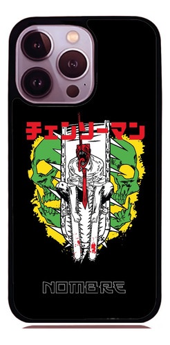 Funda Anime Chainsaw Man Apple iPhone Personalizada