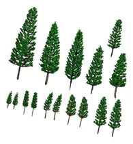 Comprar Modelo De Árboles Ho Escala De Árboles 16 Piezas