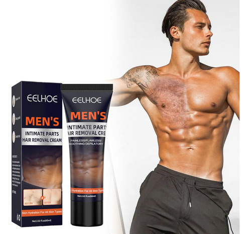 Crema Depilatoria Para Las Partes Íntimas De Los Hombres,