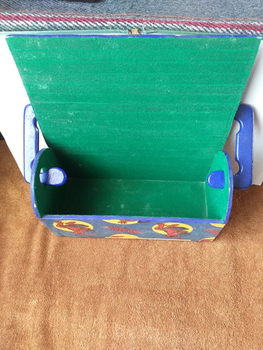 Lonchera De Colección- Spiderman - Lonchera De Madera (Usado)
