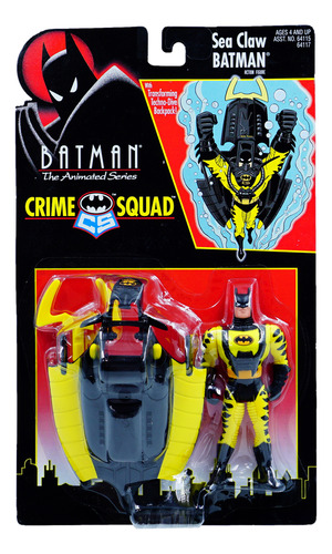 Kenner Dc Animated Series Sea Claw Crime Squad Batman 1995