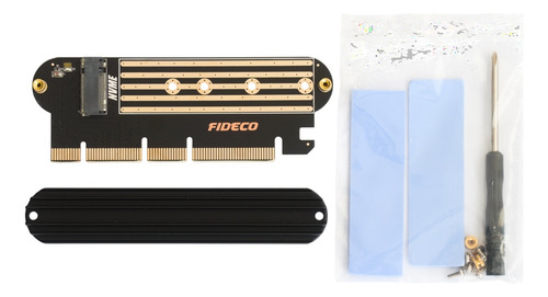 Adaptador Pci-e A M.2 Nvme M.2 64gbps Pci-e X16 4 X8