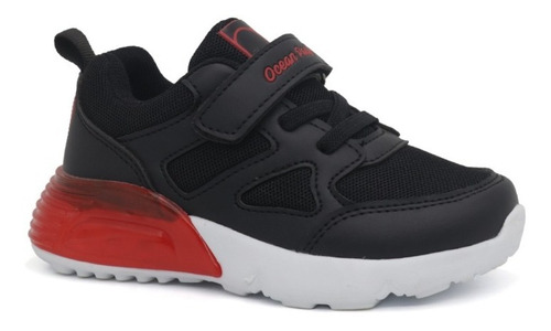 Zapatilla De Niño Ocean Pacific Dimas-g Black/red