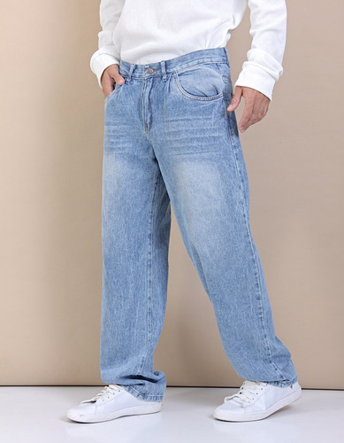 Pantalones Baggy Jeans Fochs 23 Para Hombre