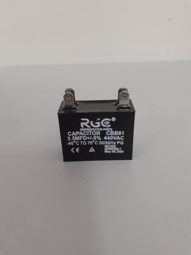 Imagen 8 de 10 de Capacitor De Marcha De 1 A 80 Mf Ventilador Aire Acondiciona