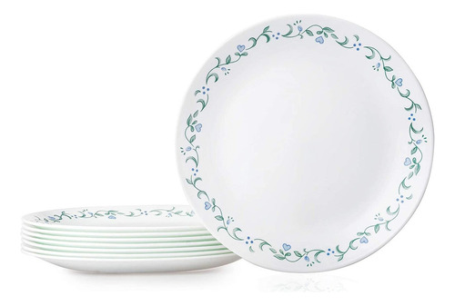 Juego De Platos Corelle 1136756 Blancos, 8 Piezas, 26cm