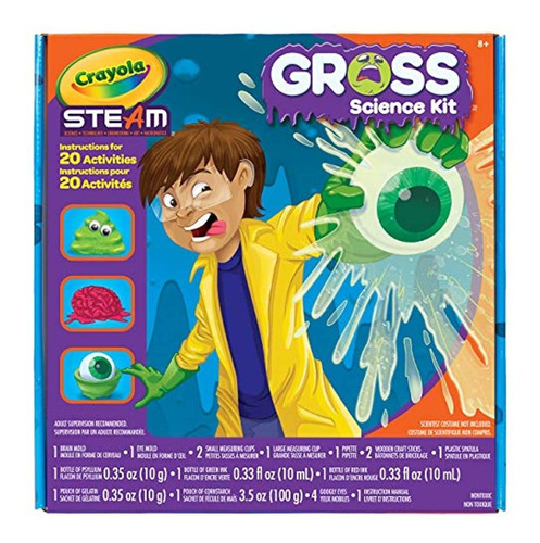 Crayola Kit De Ciencia Bruta Para Niños