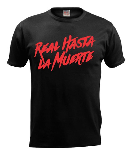 Playera Real Hasta La Muerte Anuel Aa Trap Hombre Mujer Brrr