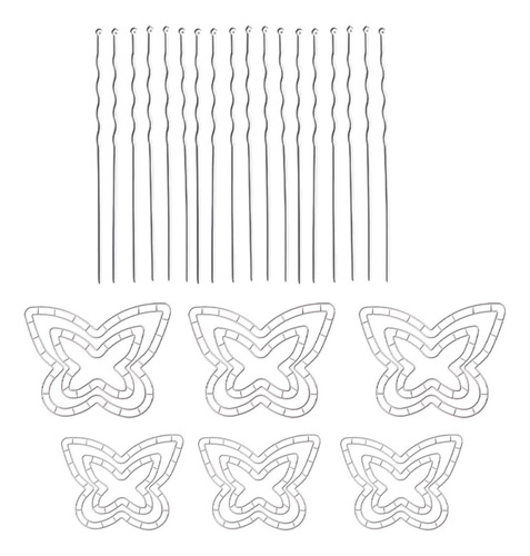 Marco Para Hacer Coronas Florales, Suministros 6x Mariposa