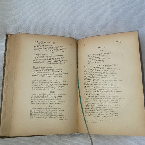 Imagen 8 de 10 de Premieres Poesies 1829 1835 Alfred De Musset Larousse