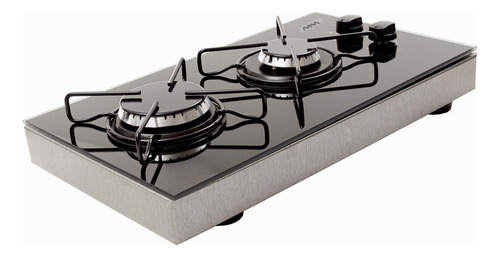 Cooktop Win 2 Bocas De Sobrepor Acend. Manual Preto