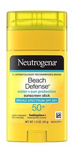 Bloqueador Solar Neutrogena Beach Defense Stick Spf 50.