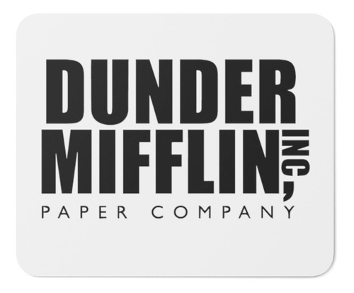 Mouse Pad - The Office - Dunder Mifflin Inc