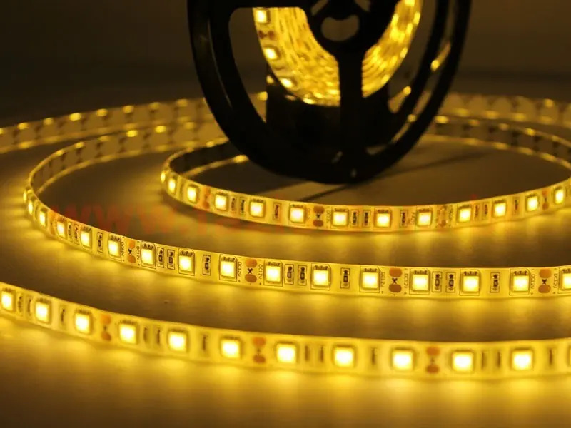 Fita LED 5050 Branco Quente 5m para Decoração Interna e Externa