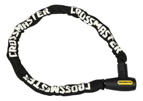 Imagen 1 de 1 de Cadena Con Candado Integrado 6mm X 1.0mt Crossmaster 9933420 Color Negro