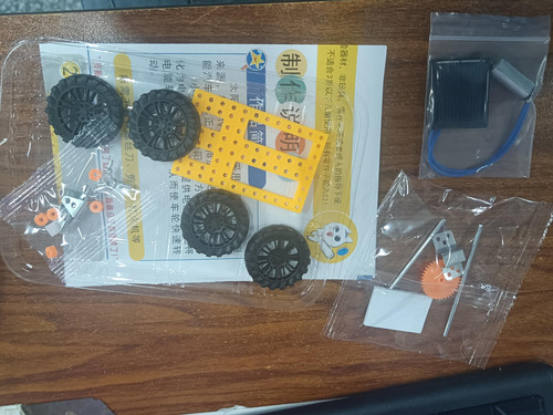 Juego De Juguetes De Bricolaje Para Coche Solar, Kit De Coch