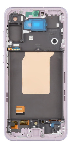 Pantalla Lcd Oled Rosa Con Marco Para Samsung Galaxy A55