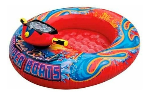 Bumper Boat Inflable Acuatico Motorizado Marca Banzai