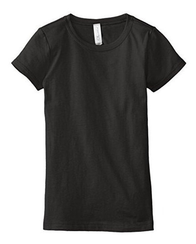 Playeras De Niña 100% Algodón Cuello Redondo Variadas.