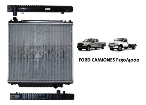 Radiador Ford F100/150 D 1999/ Xlt Motor Cummings 4