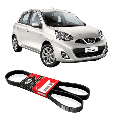 Correia Do Alternador Nissan March 1.0 12v 2017 2018