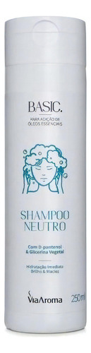  Shampoo Neutro Basic Cabelos Óleos Essenciais Aromaterapia