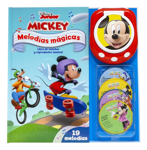 La Casa De Mickey Mouse Melodias Magicas Libro Con Reprod -