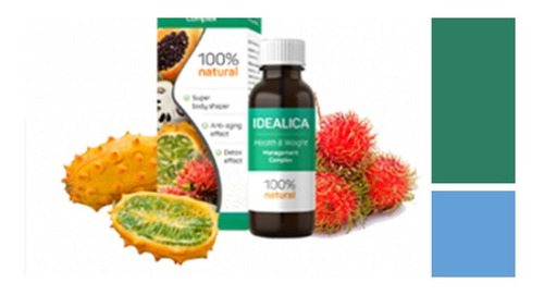 2 Frascos De Idealica Gotas Para Delga - L a $5250