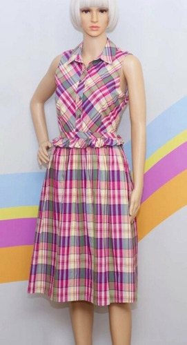 Vestido A Cuadros J Crew