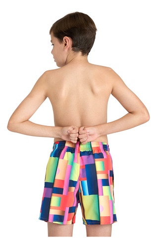 Traje De Baño Arena Allover Boxer Para Niño