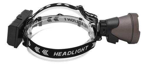 Linterna Frontal Led Recargable, Cabezal Usb De Alta Potenci