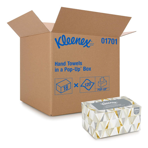 Kleenex 01701ct Toallas Para Manos. Caja De Paños Resistent