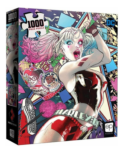 Harley Quinn Rompecabezas 1000 Pz Dc Comic Art Batman Joker