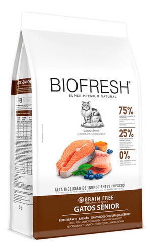 Alimento Biofresh Gato Senior 7,5kg Con Regalo Vdmmascotas 