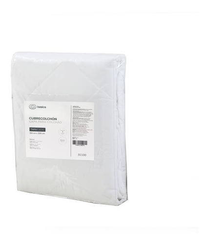 Cubre Colchón Mercado Libre Basics Twin 1.5 Plazas