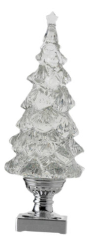 Mini Árbol De Navidad Luminoso, Adornos Artificiales Para