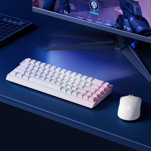 Teclado Rgb De Eje Magnético Para Juegos Mchose Ace 68, Inte