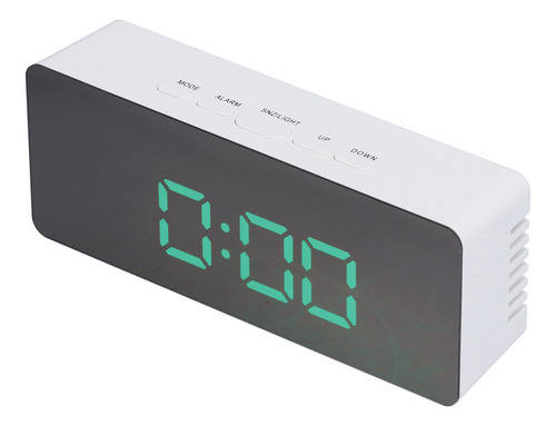 Reloj Despertador Led Con Espejo Digital Con Modo Snooze Par