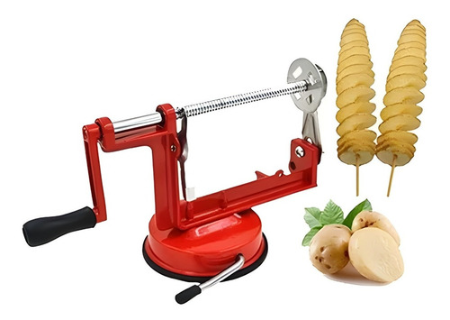 Maquina Pelador Papas Cortador De Verduras Papas Espiral