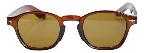 Lentes De Sol Para Hombre Color Cafe Gafas De Sol Redondos