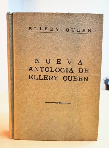 Libro Nueva Antologia De Ellery Queen 1ra Edicion 1962 Diana