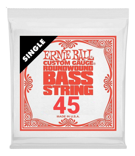 Cuerda De Bajo Ernie Ball Calibre 45 - Producto Nuevo 