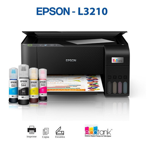 Impresora Epson L3210 Imprime,copia,scanea-usb 