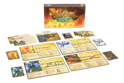 Expansión Spirit Island Feather Flame Juego De Mesa 1 A 4 Ju