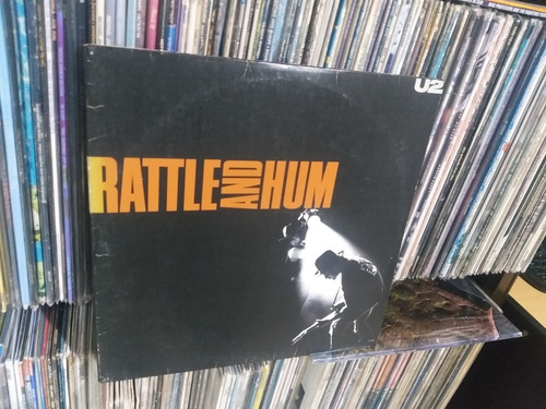 U2 Rattle And Hum Vinilo Lp Original Brasil 1988 Rock