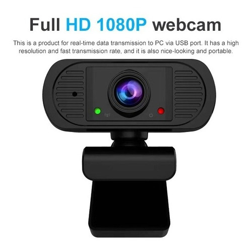 Camara Web Webcam Hd Teletrabajo 1080p Clases Video Hd Zoom 
